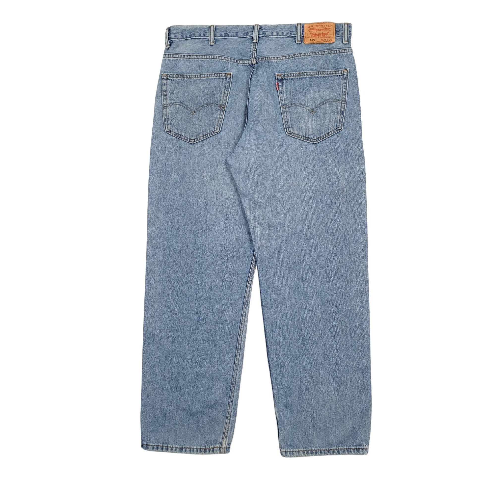 Mens Blue Levis  550 JeansW38 L30