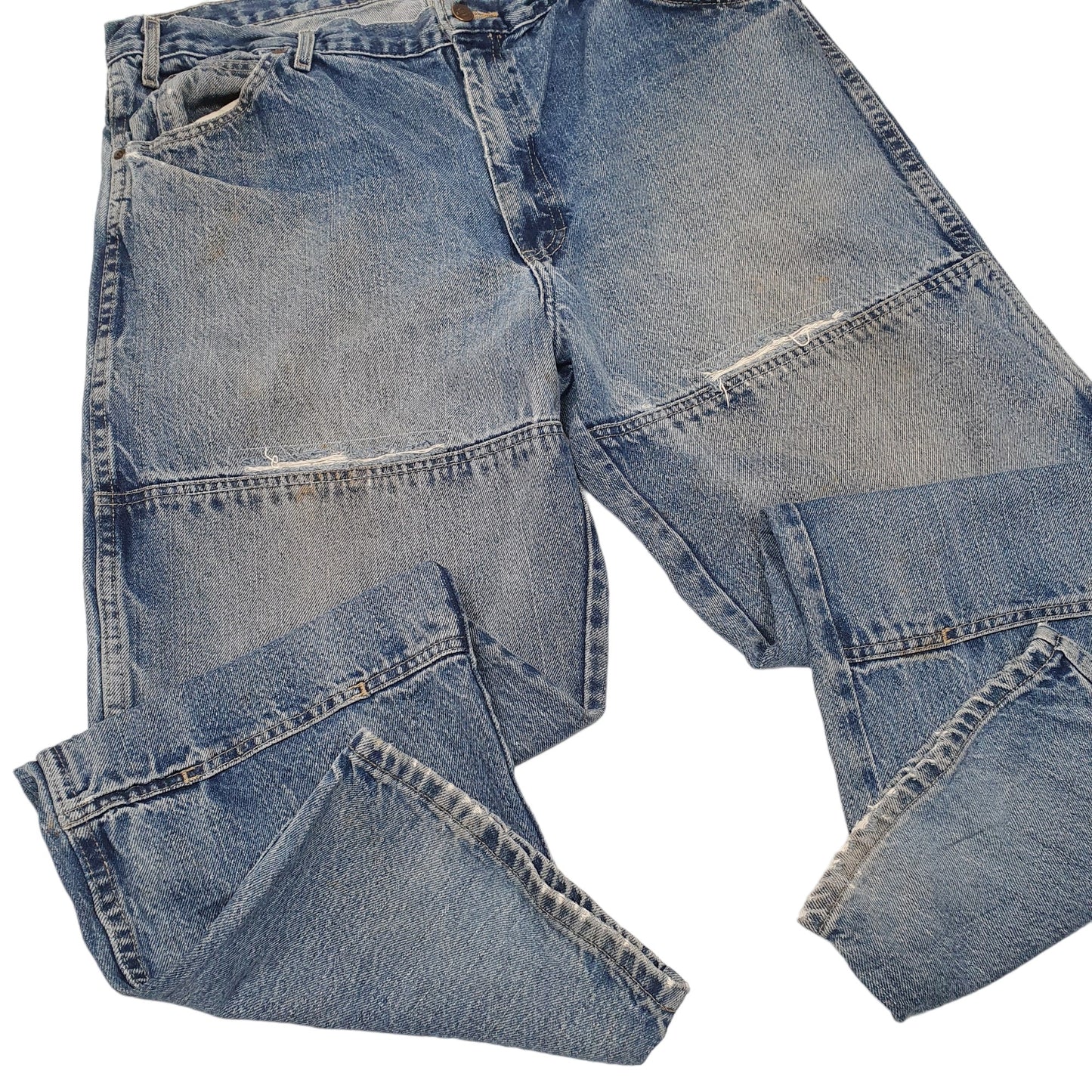 Mens Blue Dickies Double Knee Carpenter JeansW38 L32