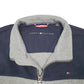 Mens Grey Tommy Hilfiger  Full Zip Jumper