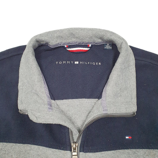 Mens Grey Tommy Hilfiger  Full Zip Jumper