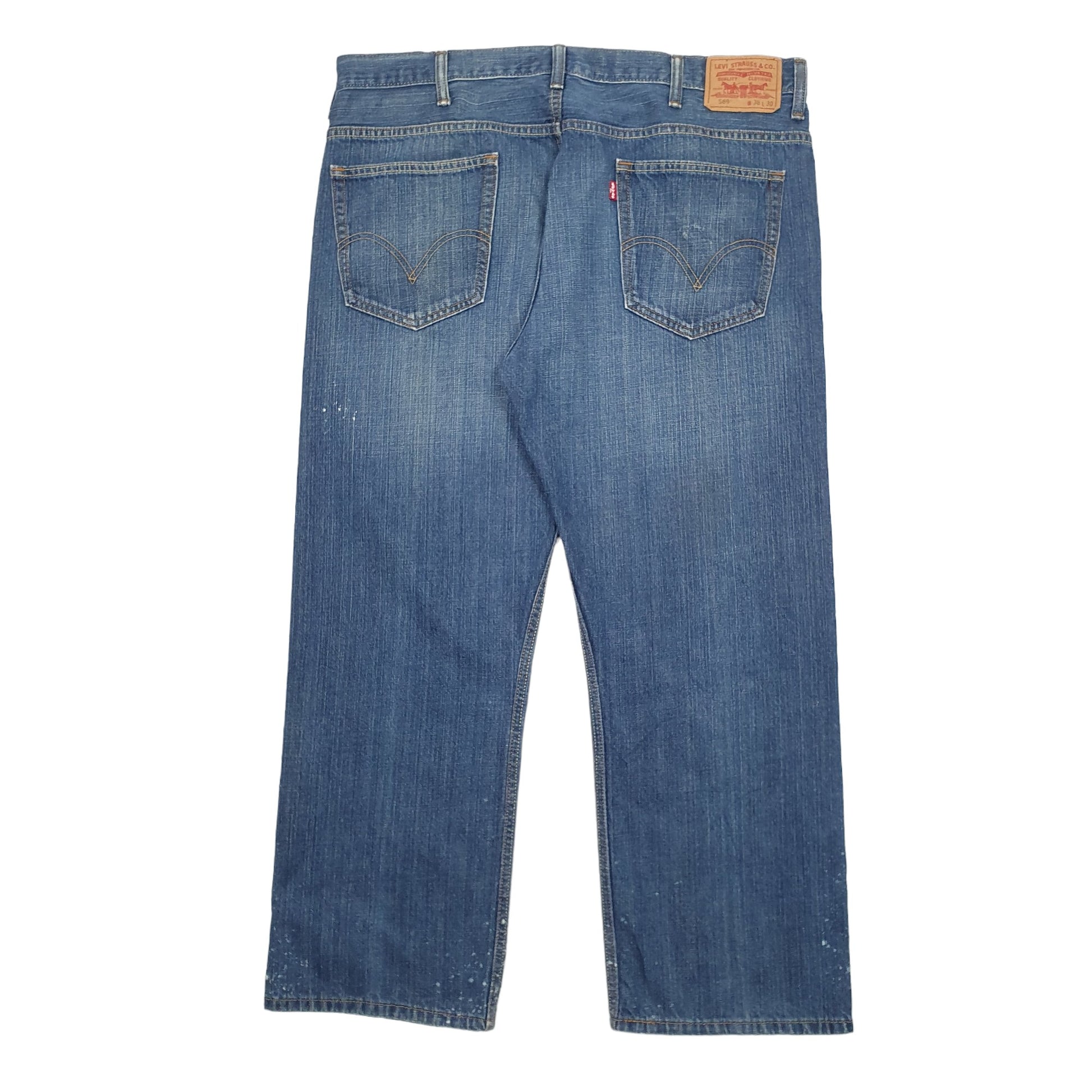 Mens Blue Levis  569 JeansW40 L28