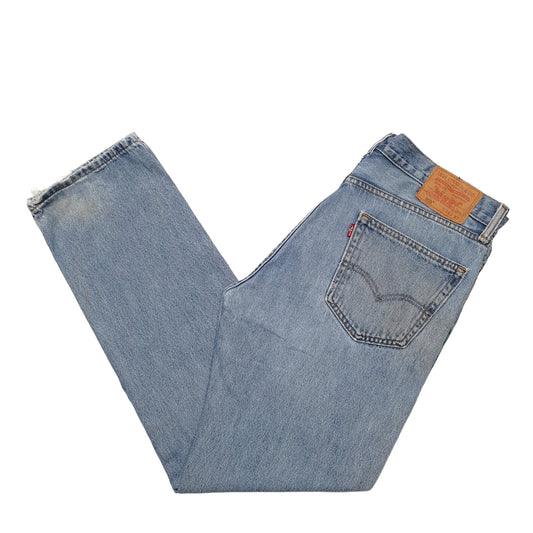 Mens Blue Levis  505 JeansW34 L32