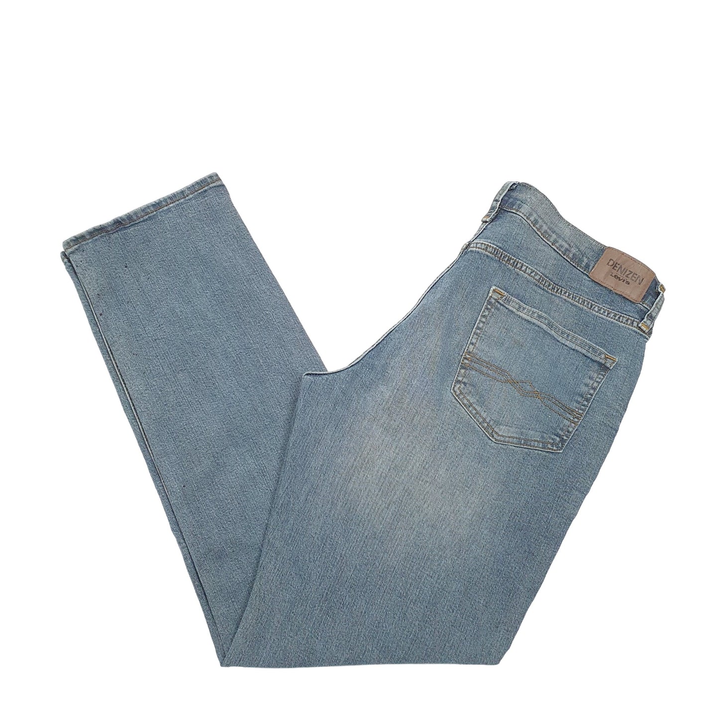 Mens Blue Levis Athletic Fit Stretch Denizen JeansW34 L34