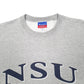 Mens Grey Champion NSU Law School Crewneck Jumper