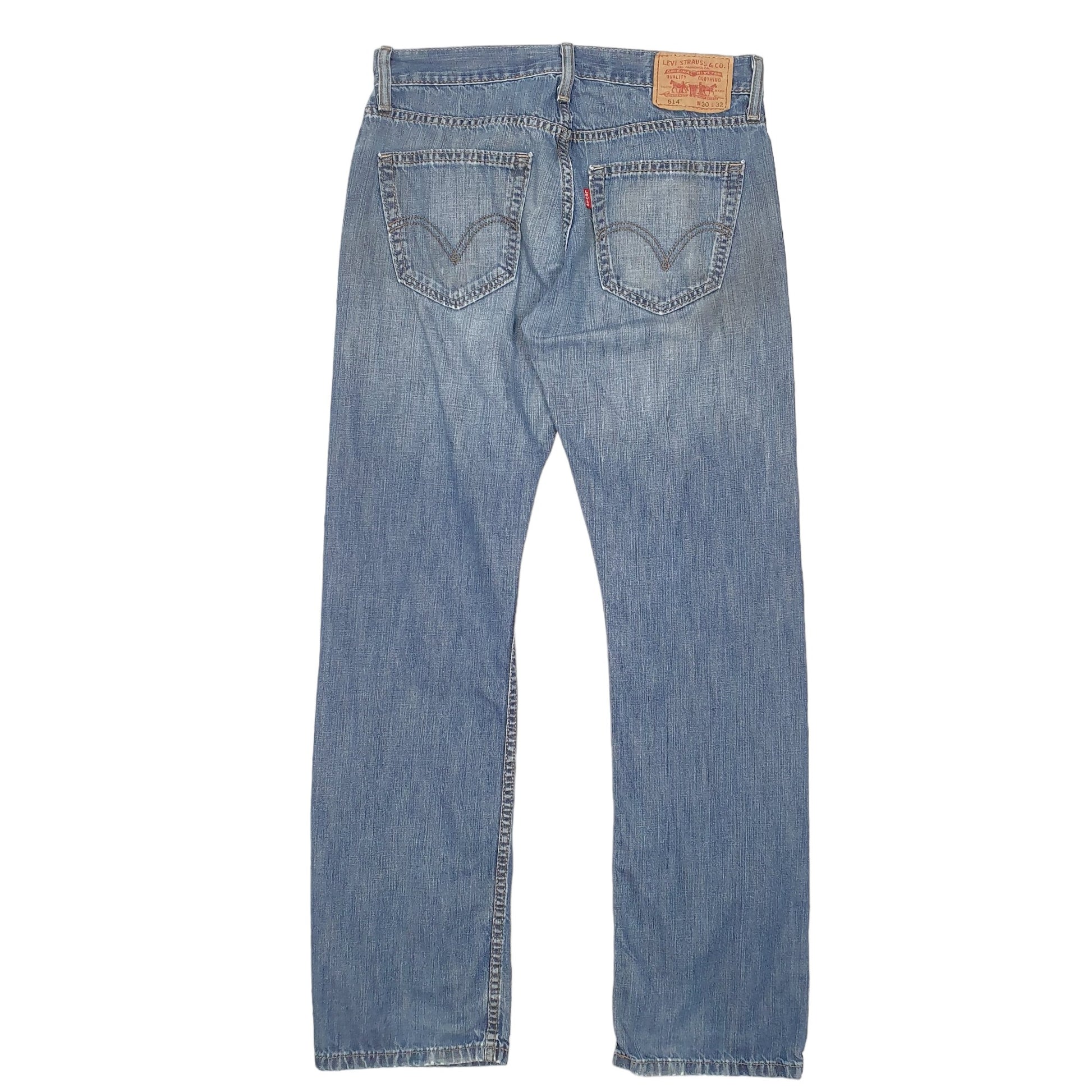 Mens Blue Levis Slim 514 JeansW30 L32