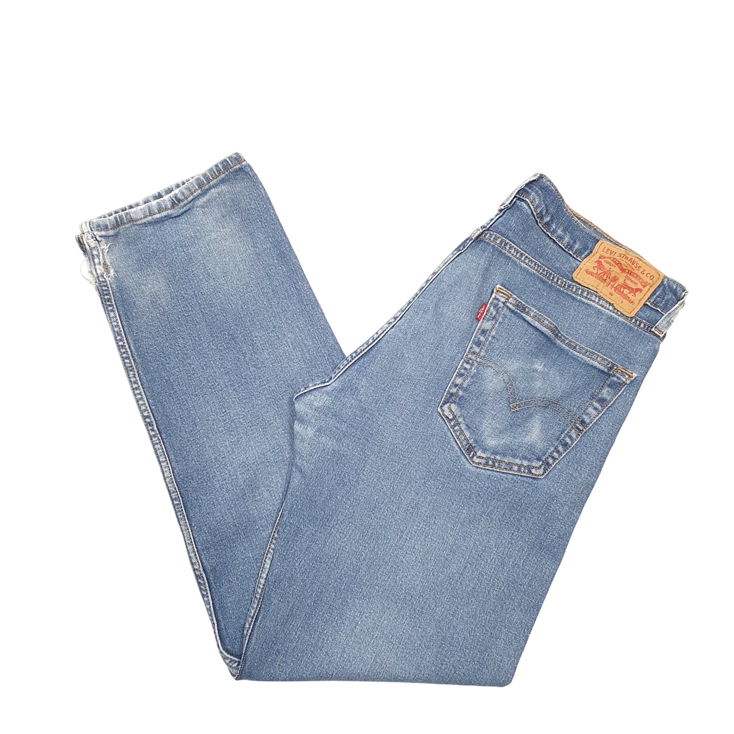 Mens Blue Levis  505 JeansW34 L32
