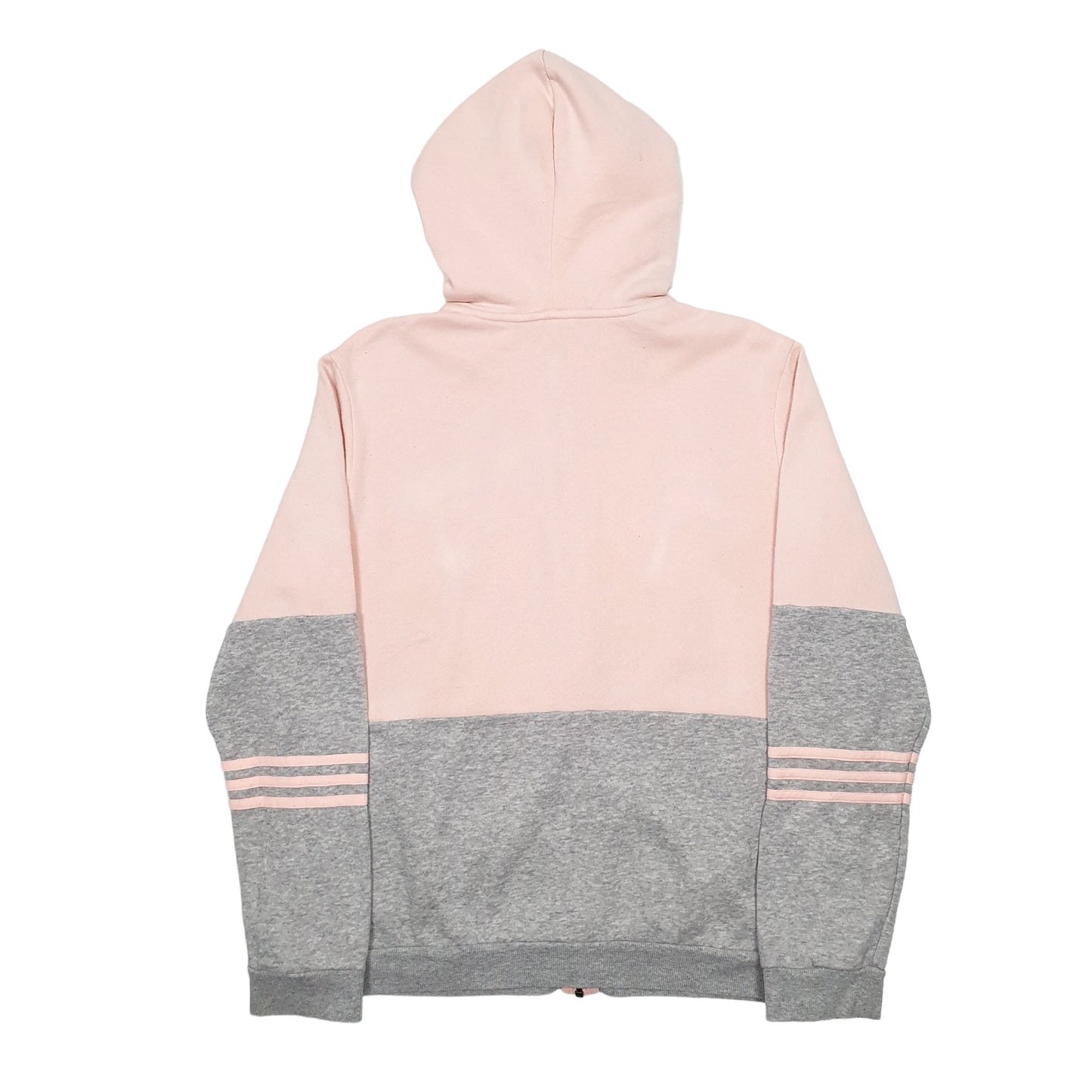 Womens Pink Adidas  Full Zip Jumper