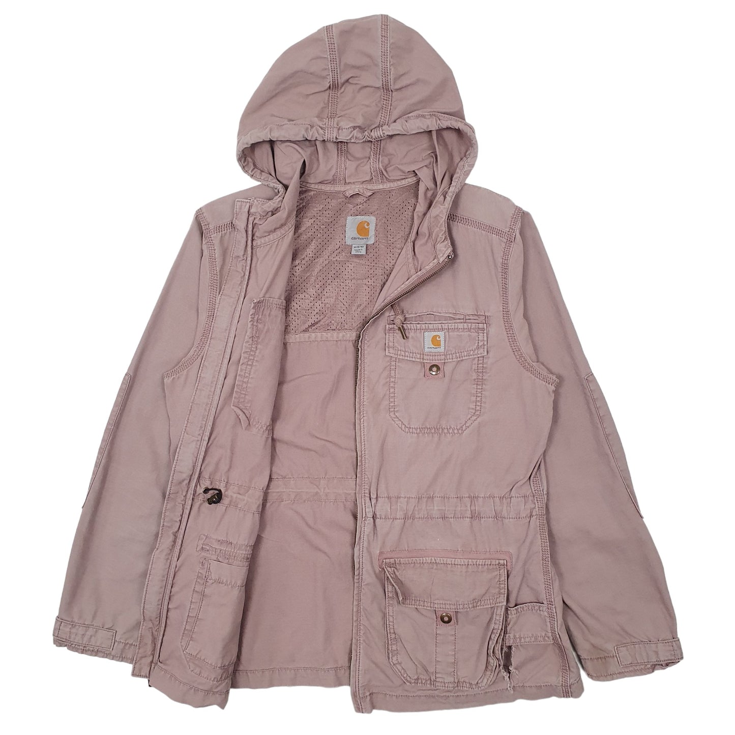 Womens Pink Carhartt El Paso Utility Workwear  Coat