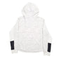 Mens White Adidas Spellout Hoodie Jumper