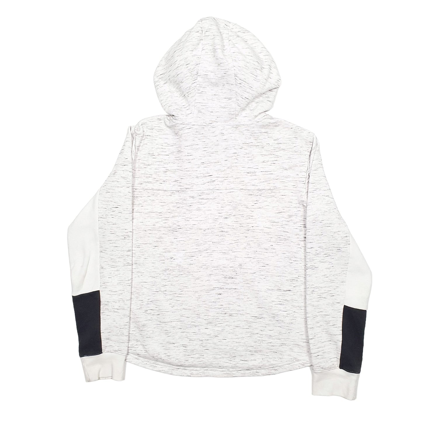 Mens White Adidas Spellout Hoodie Jumper