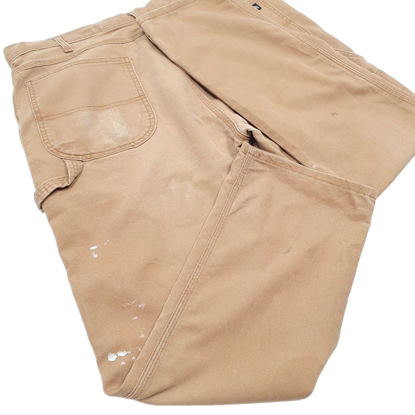 Mens Tan Dickies Flex Carpenter Trousers