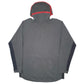 Mens Grey Nike Hoodie Full Zip Jumper