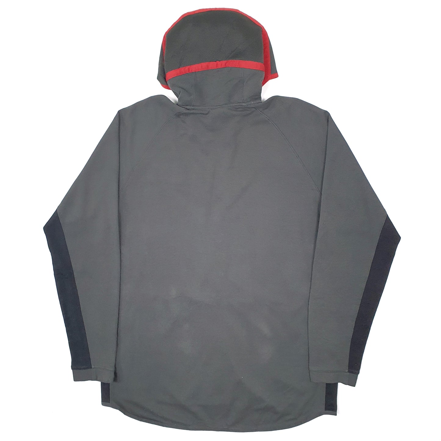 Mens Grey Nike Hoodie Full Zip Jumper