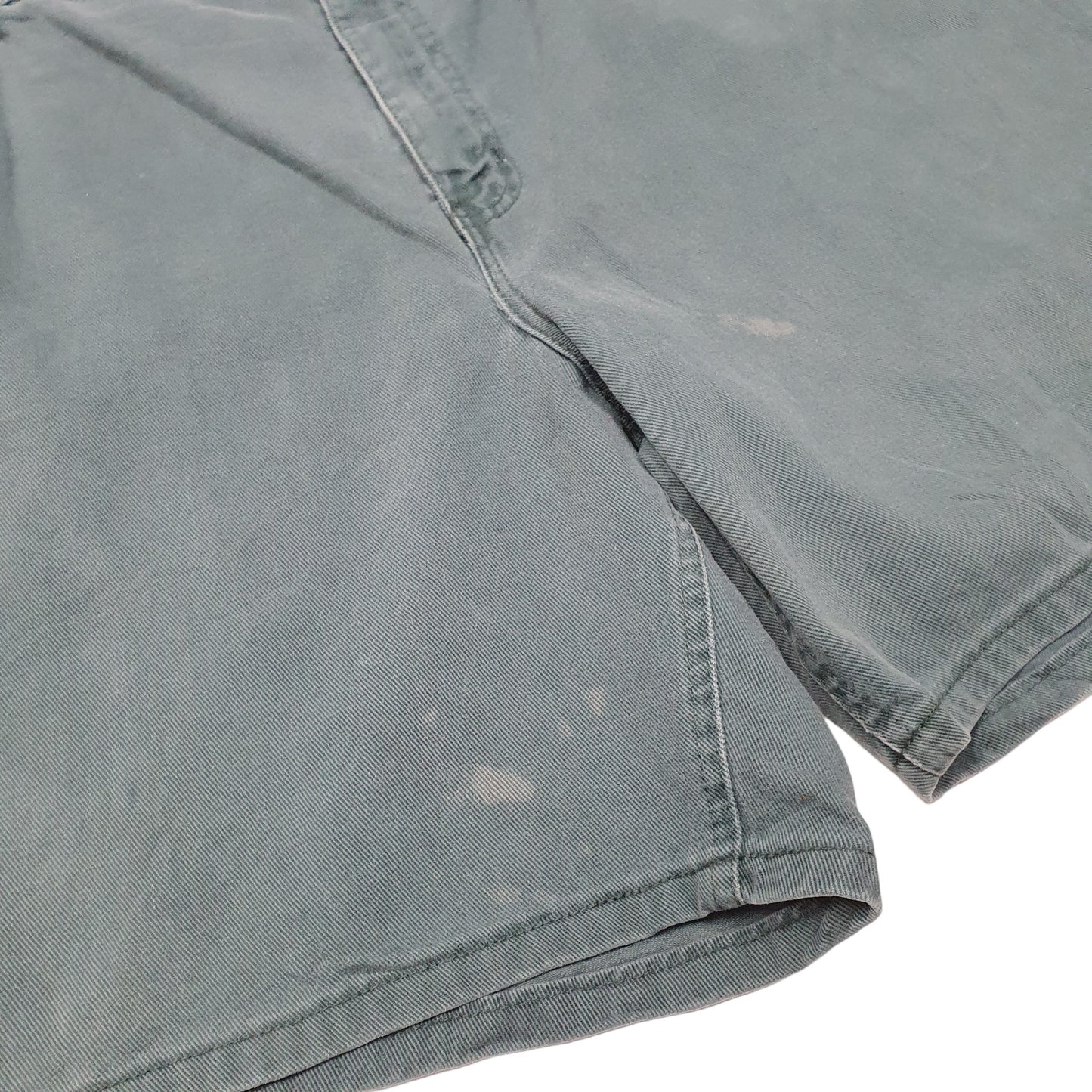 Mens Green Faded Glory  Denim Shorts