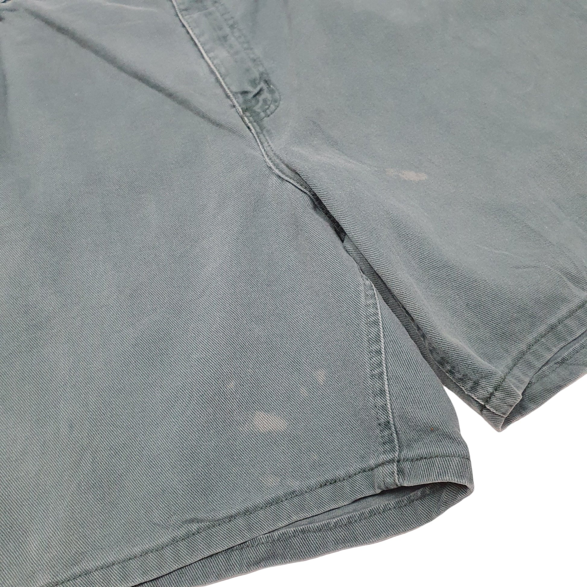 Mens Green Faded Glory  Denim Shorts
