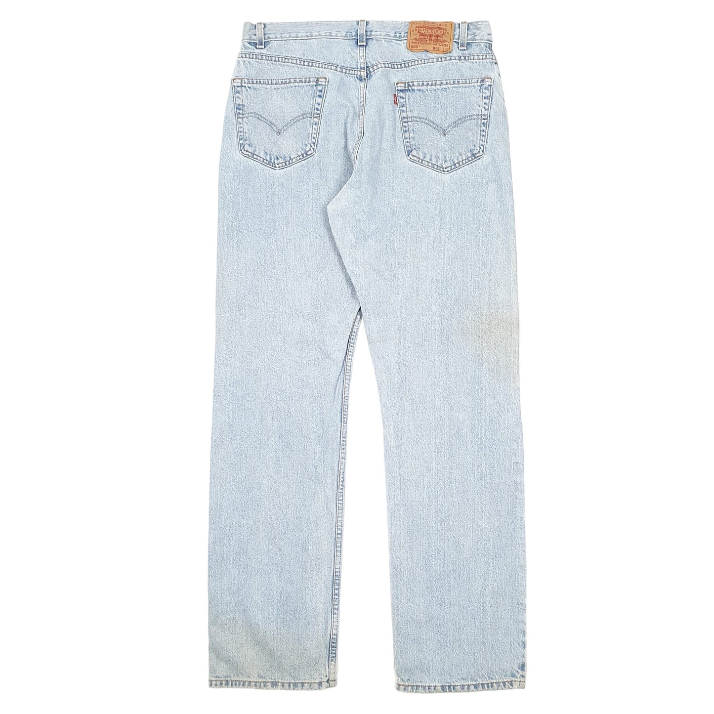 Mens Blue Levis Vintage 90s 505 JeansW36 L34