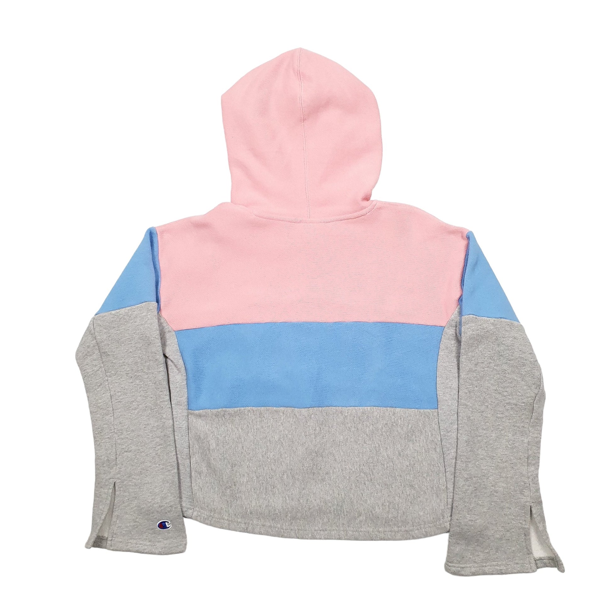 Womens Pink Champion Reverse Weave Hoodie Jumper