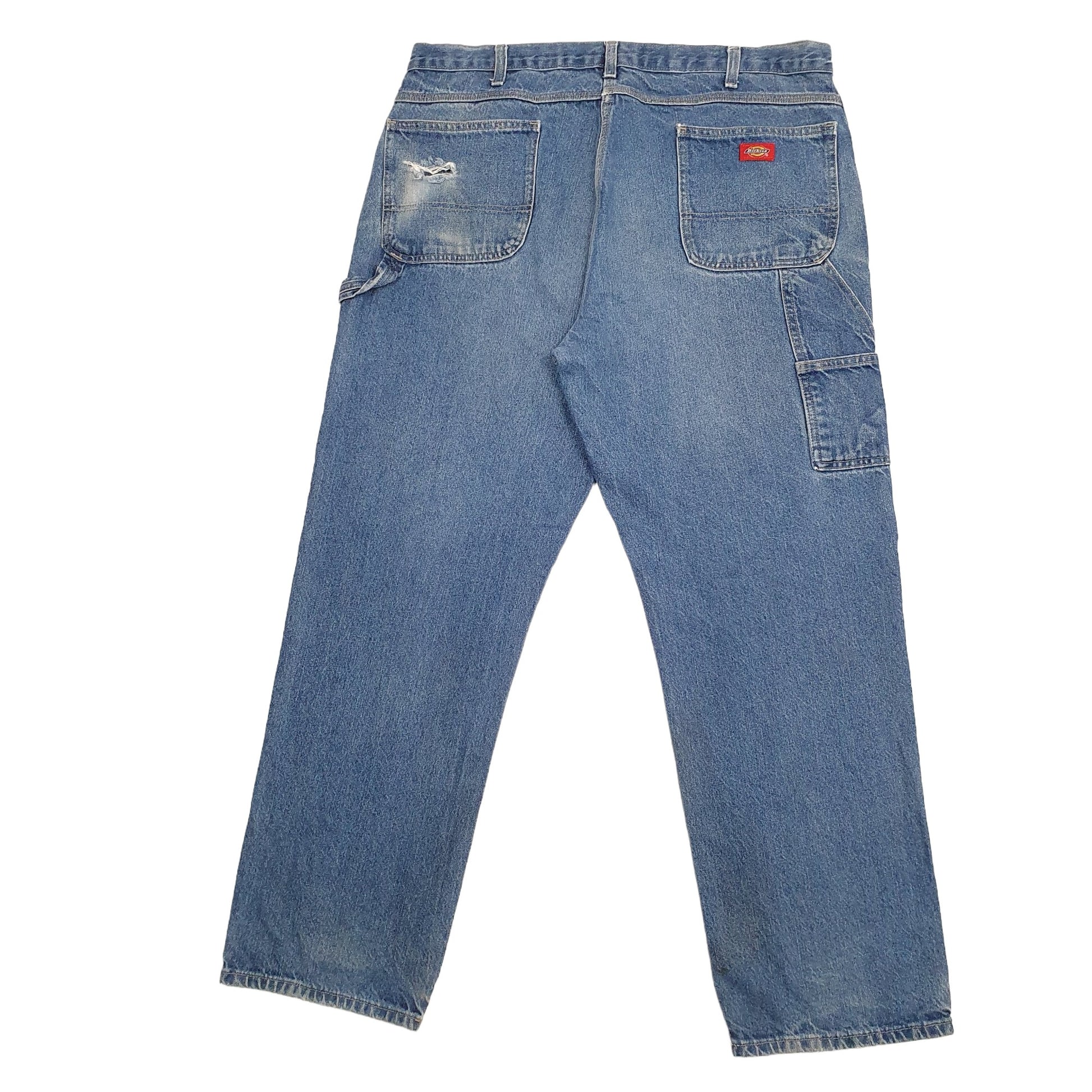 Mens Blue Dickies Carpenter Carpenter Trousers