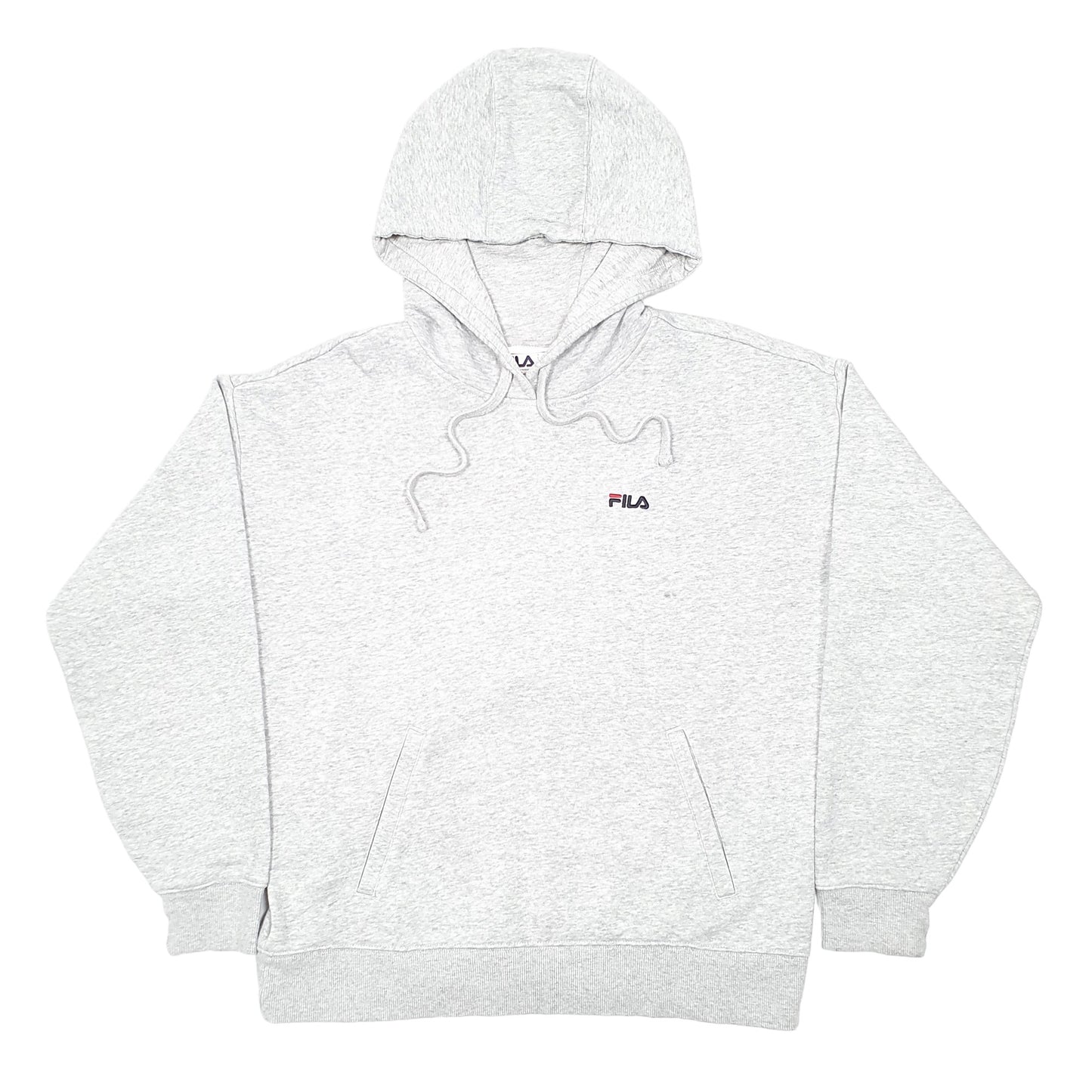 Womens Grey Fila  Hoodie Jumper