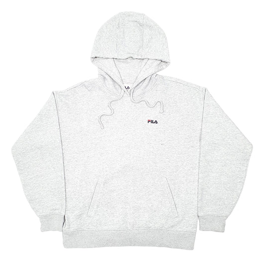 Womens Grey Fila  Hoodie Jumper