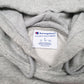 Mens Grey Champion Athletic Dept Hoodie Jumper