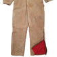 Mens Brown Walls Zero Zone Quilted Overalls Coveralls  Coat