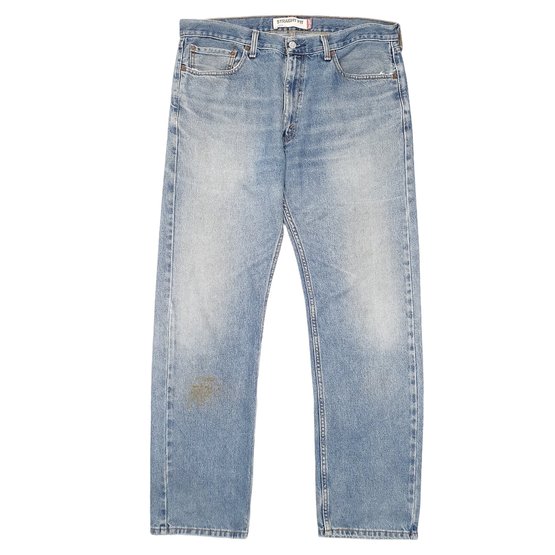 Mens Blue Levis  505 JeansW38 L34