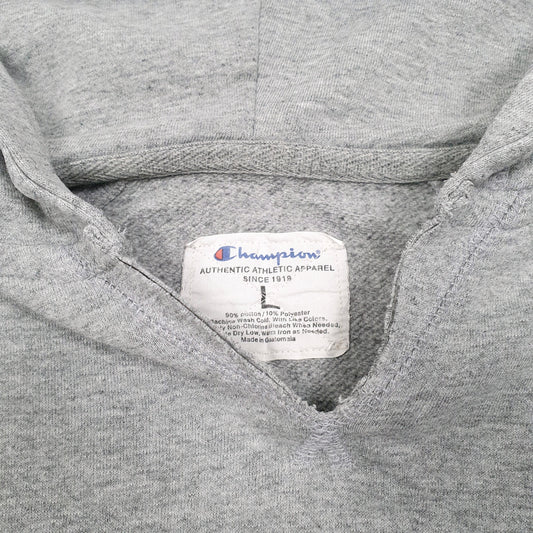 Mens Grey Champion Indiana Hoodie Jumper