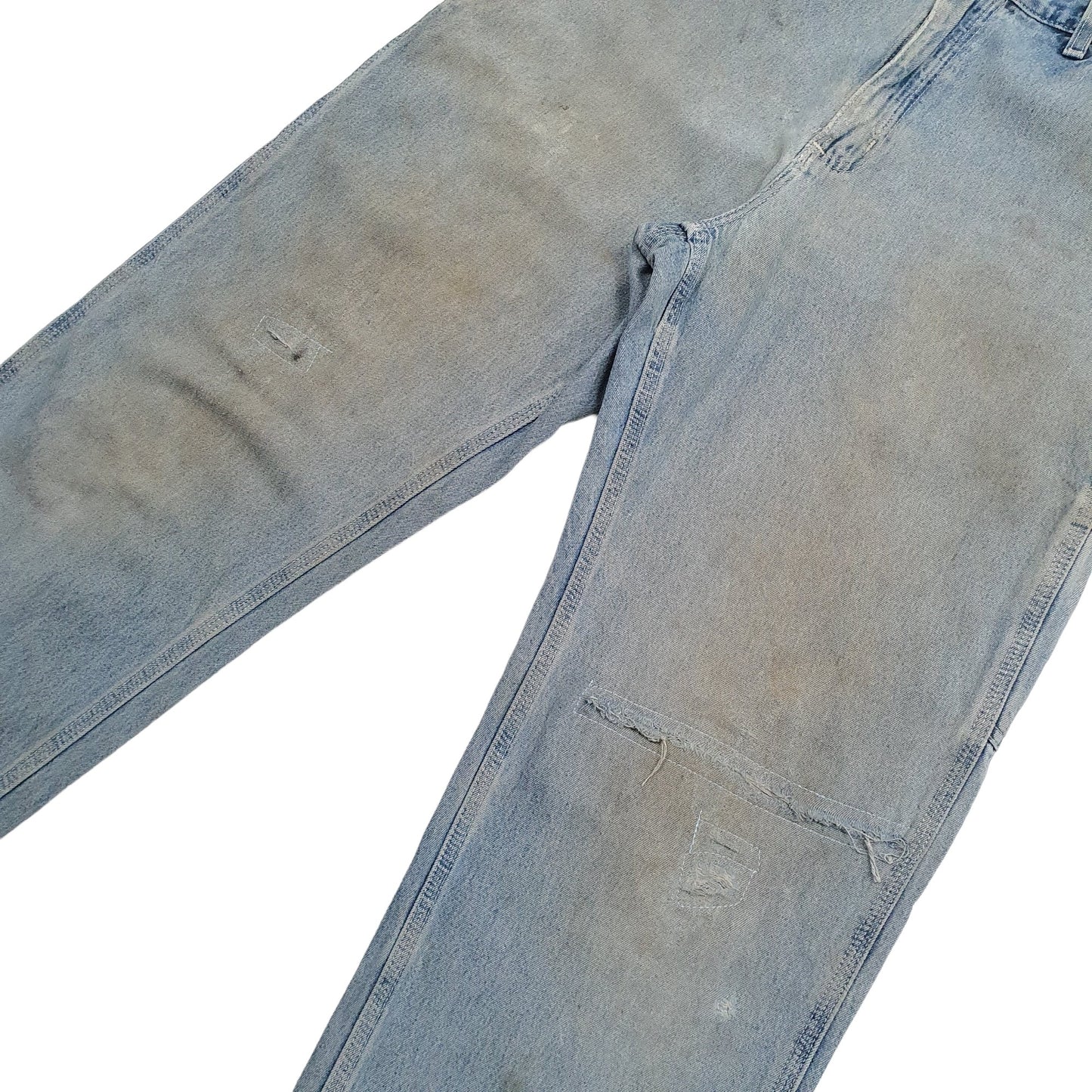 Mens Blue Carhartt B13 Carpenter JeansW32 L32