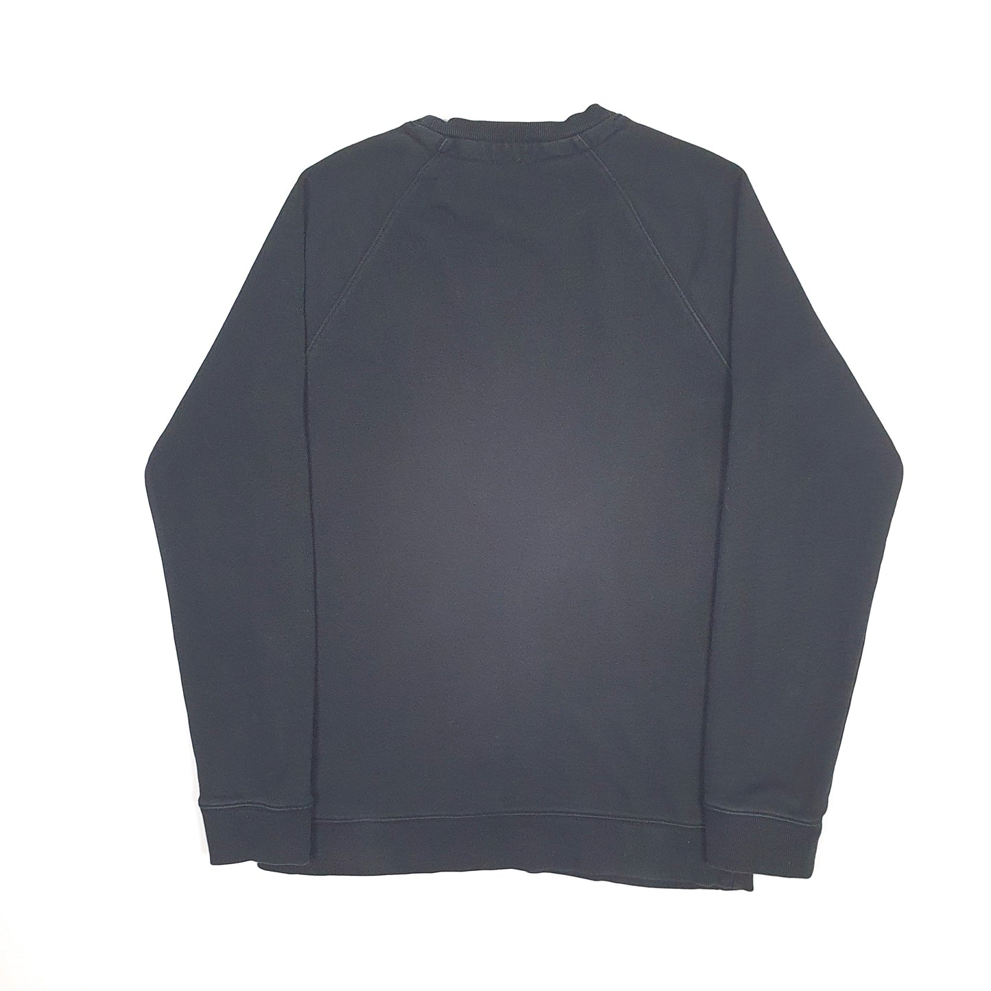 Mens Black Hugo Boss Slim Fit Crewneck Jumper
