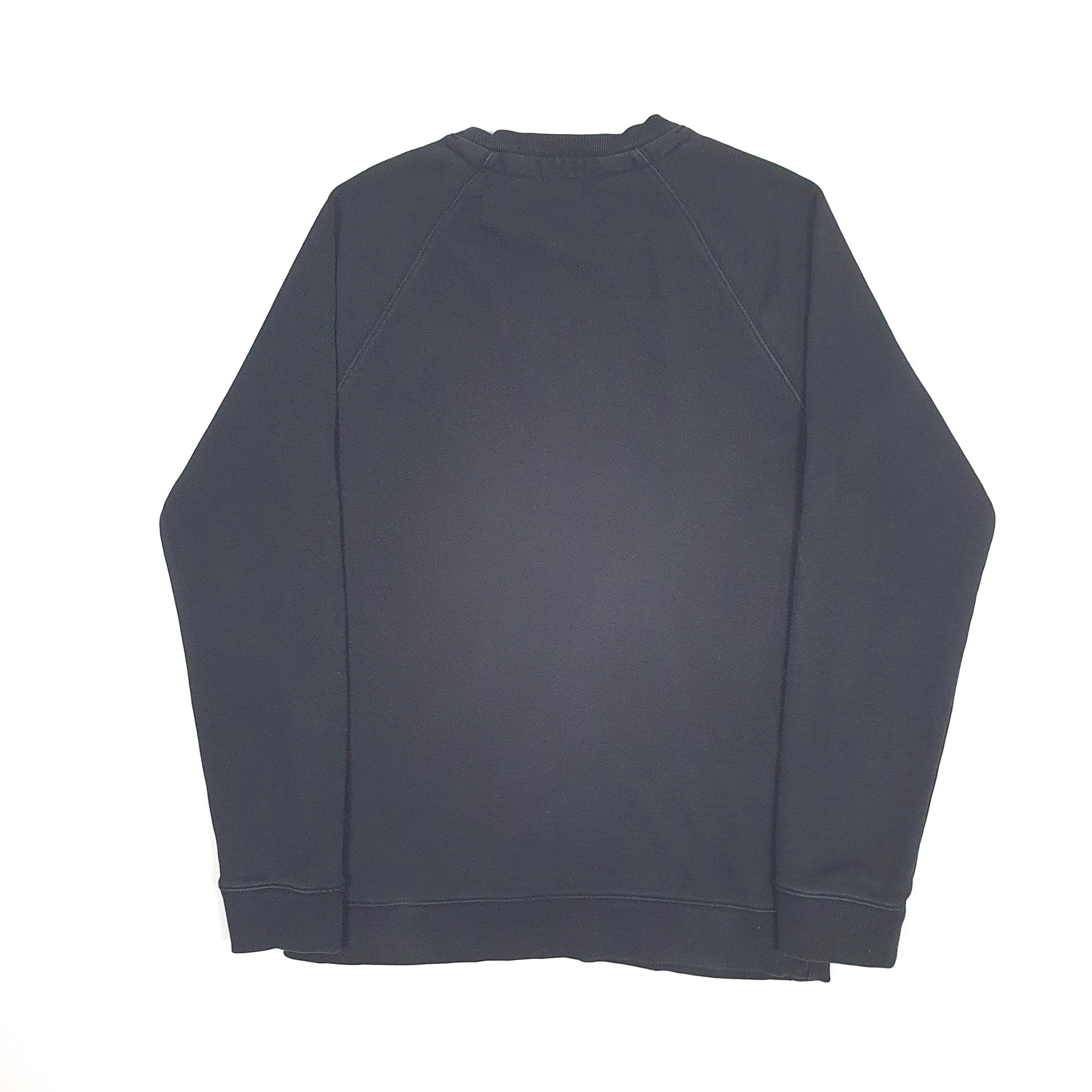 Mens Black Hugo Boss Slim Fit Crewneck Jumper