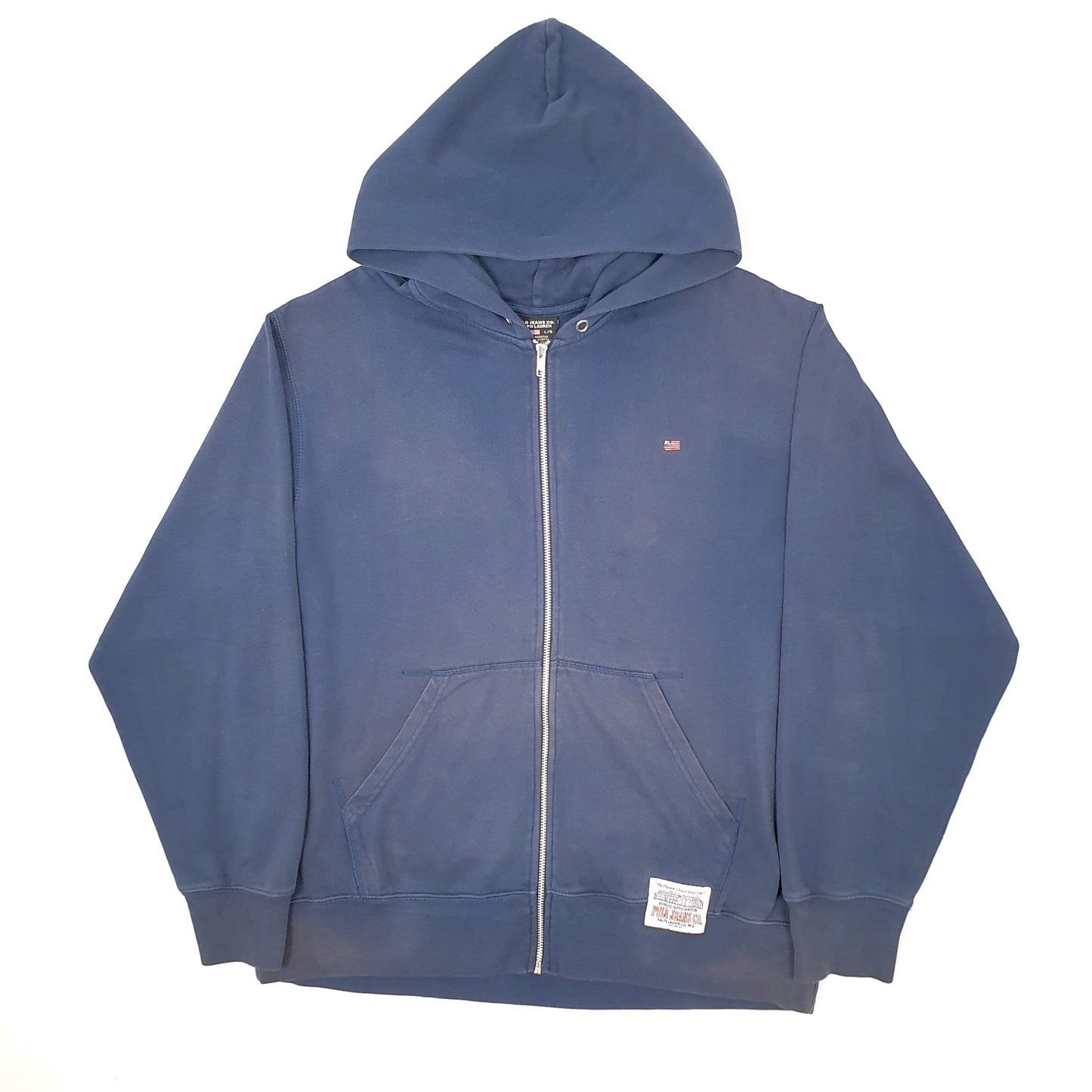 Mens Navy Polo Ralph Lauren Polo Jeans Co Full Zip Jumper