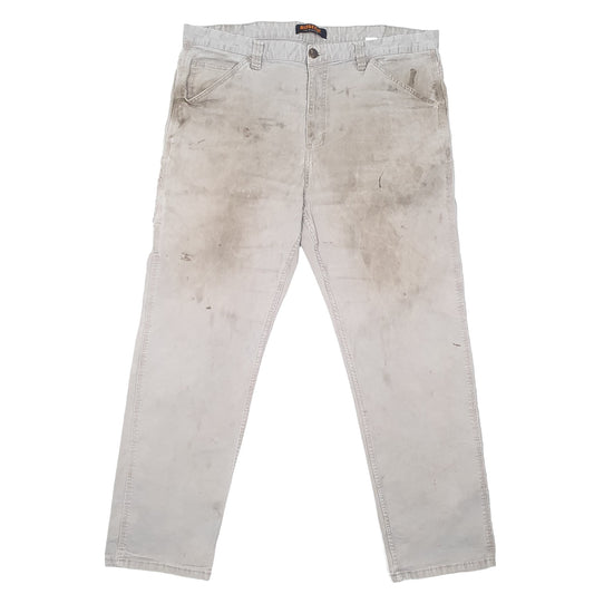 Mens Grey Ridgecut Toughwear Carpenter Trousers