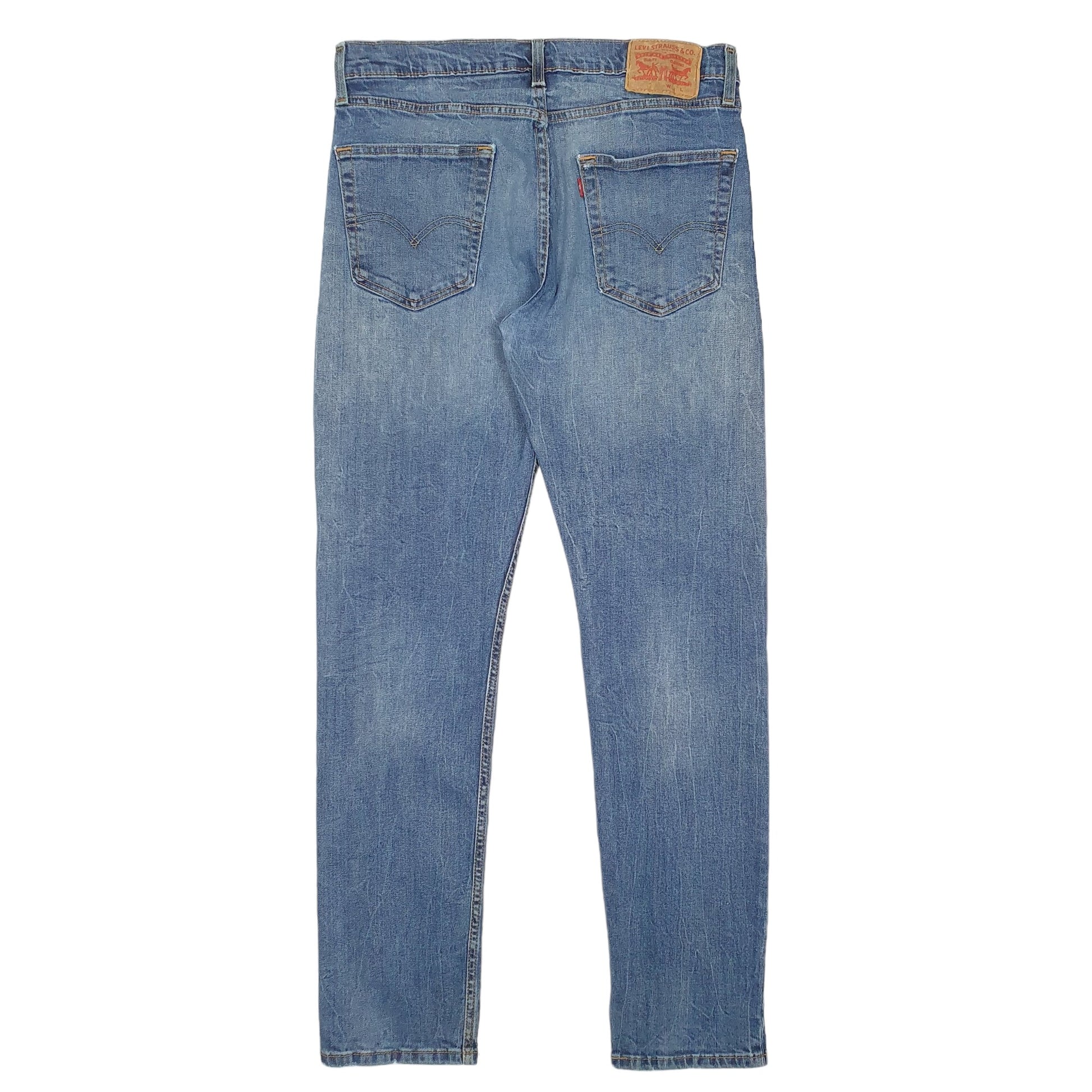 Mens Blue Levis Stretch Casual JeansW34 L32