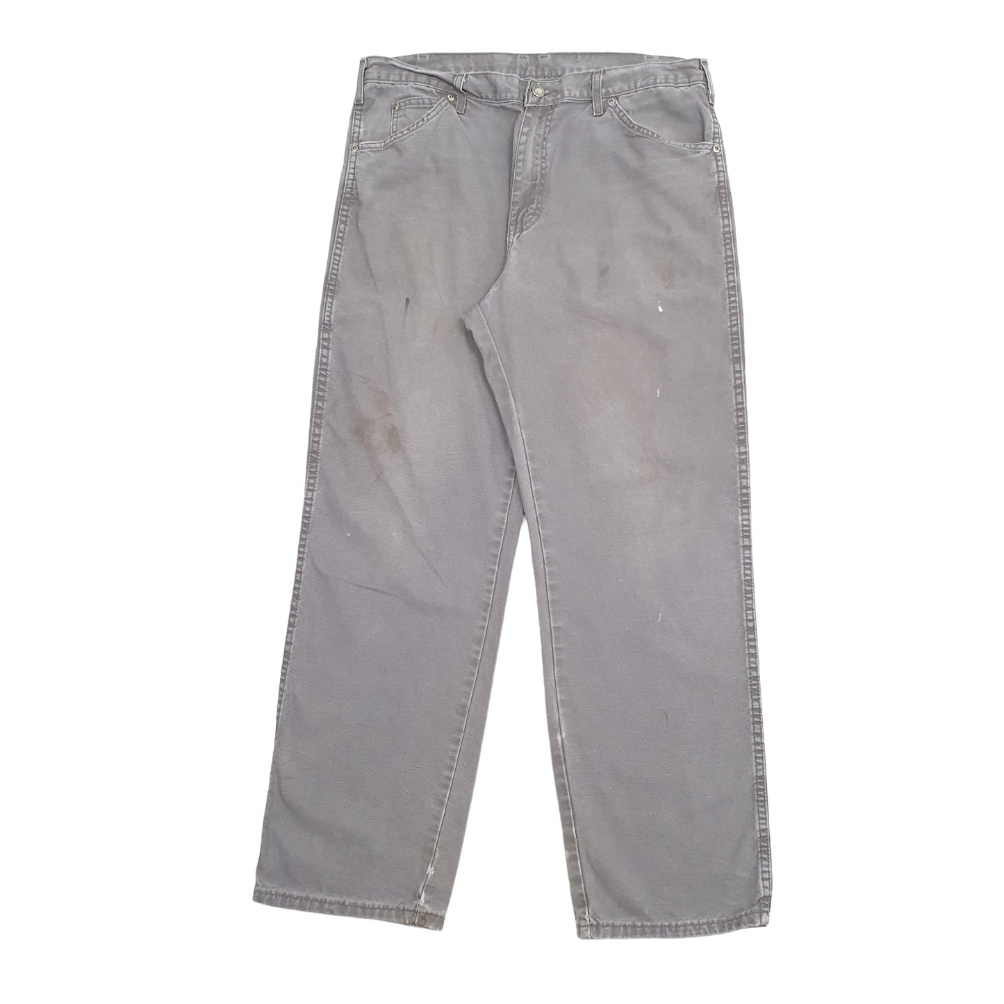 Mens Grey Dickies  Carpenter Trousers