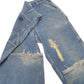 Mens Blue Carhartt Carpenter B13 JeansW38 L32