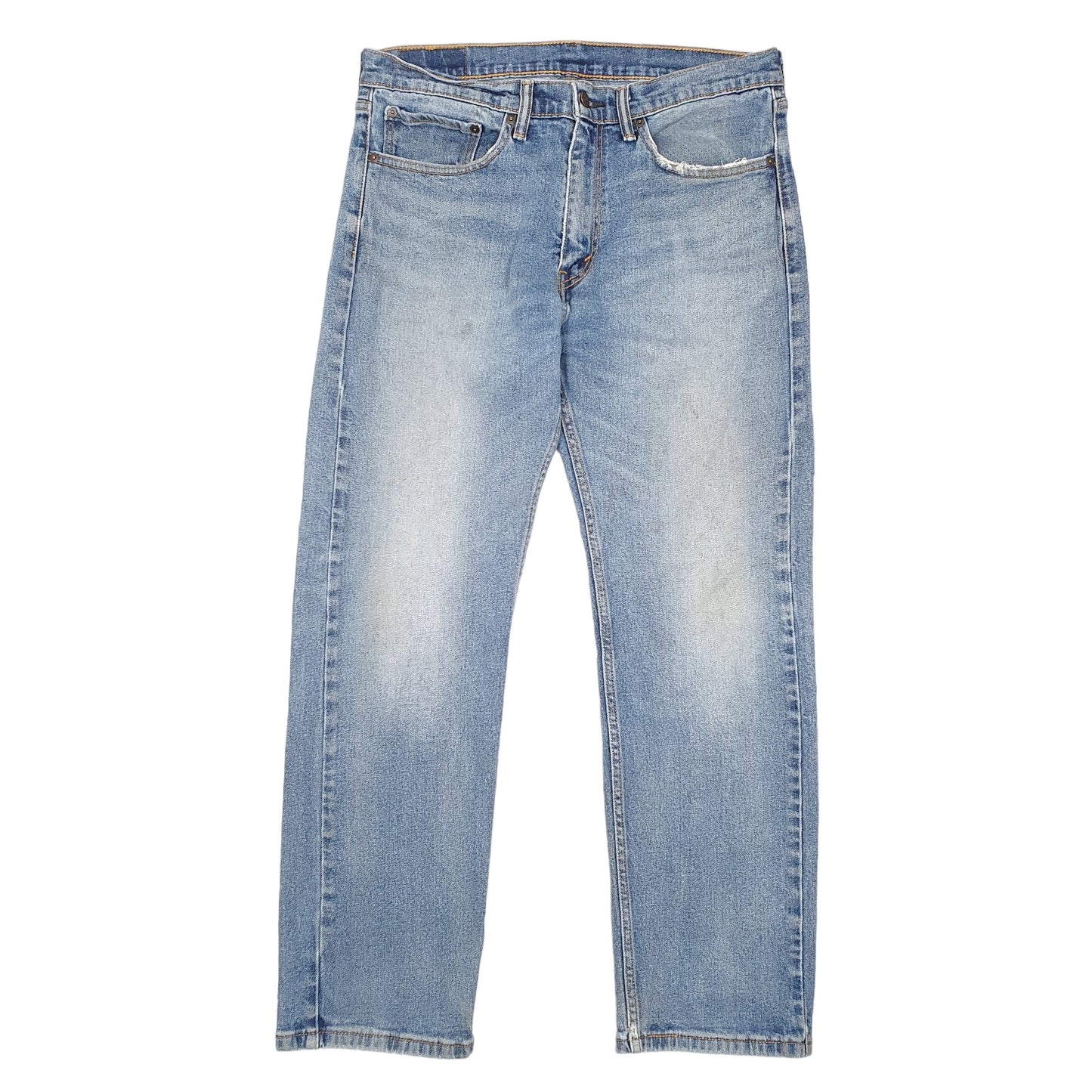 Mens Blue Levis Stretch 505 JeansW34 L30