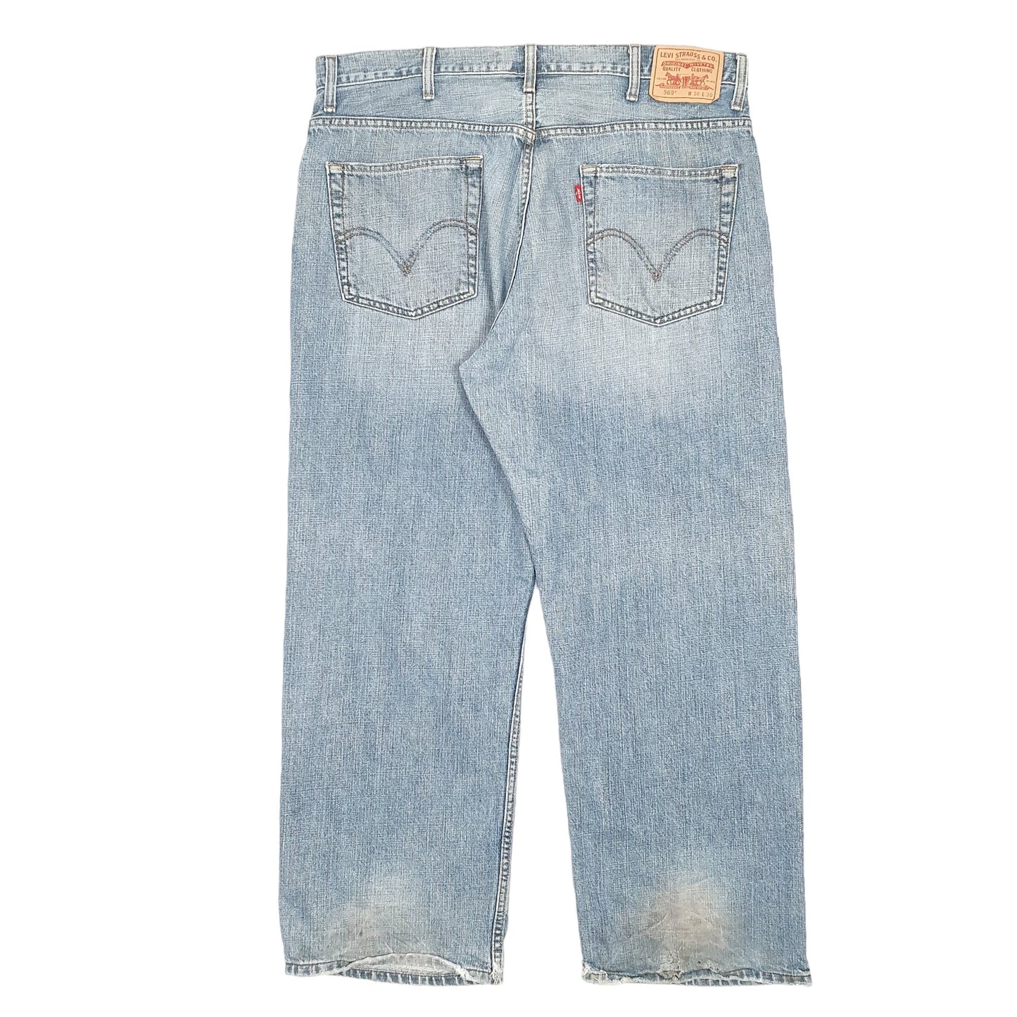 Mens Blue Levis  569 JeansW40 L30