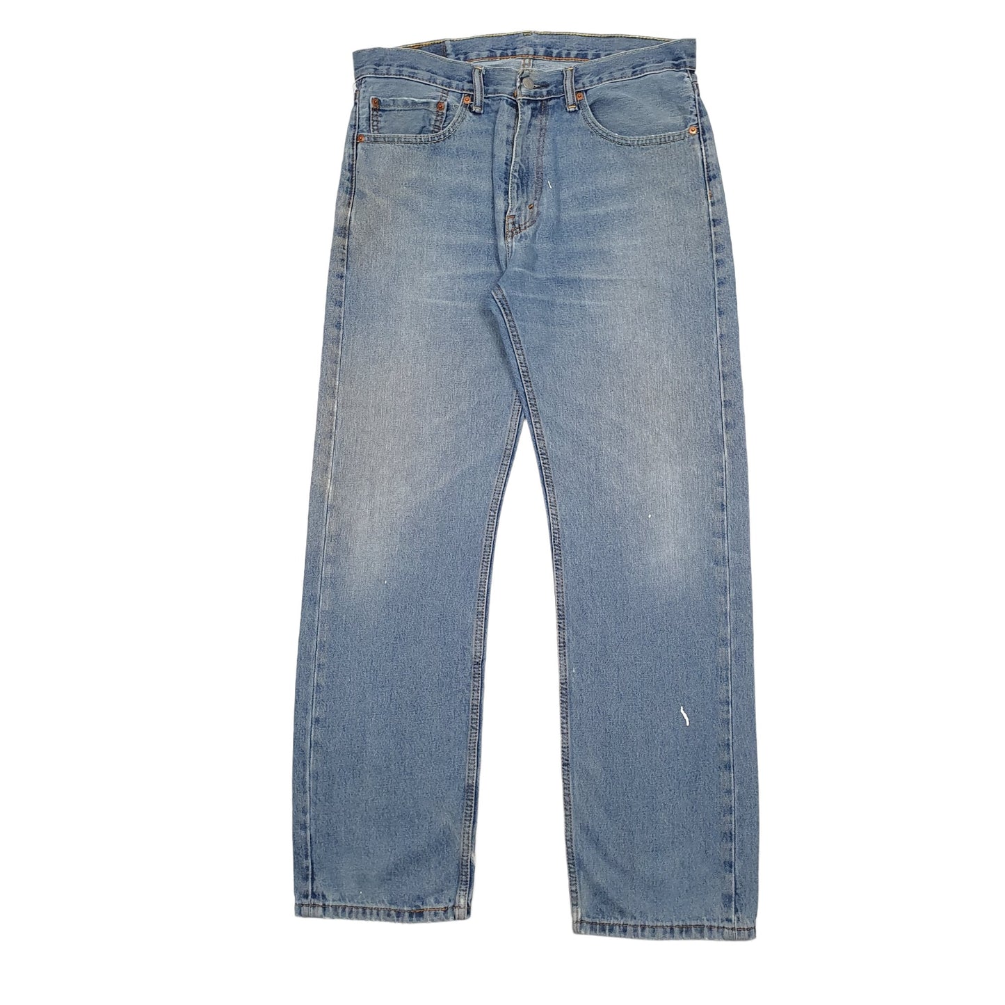 Mens Blue Levis  505 JeansW34 L32