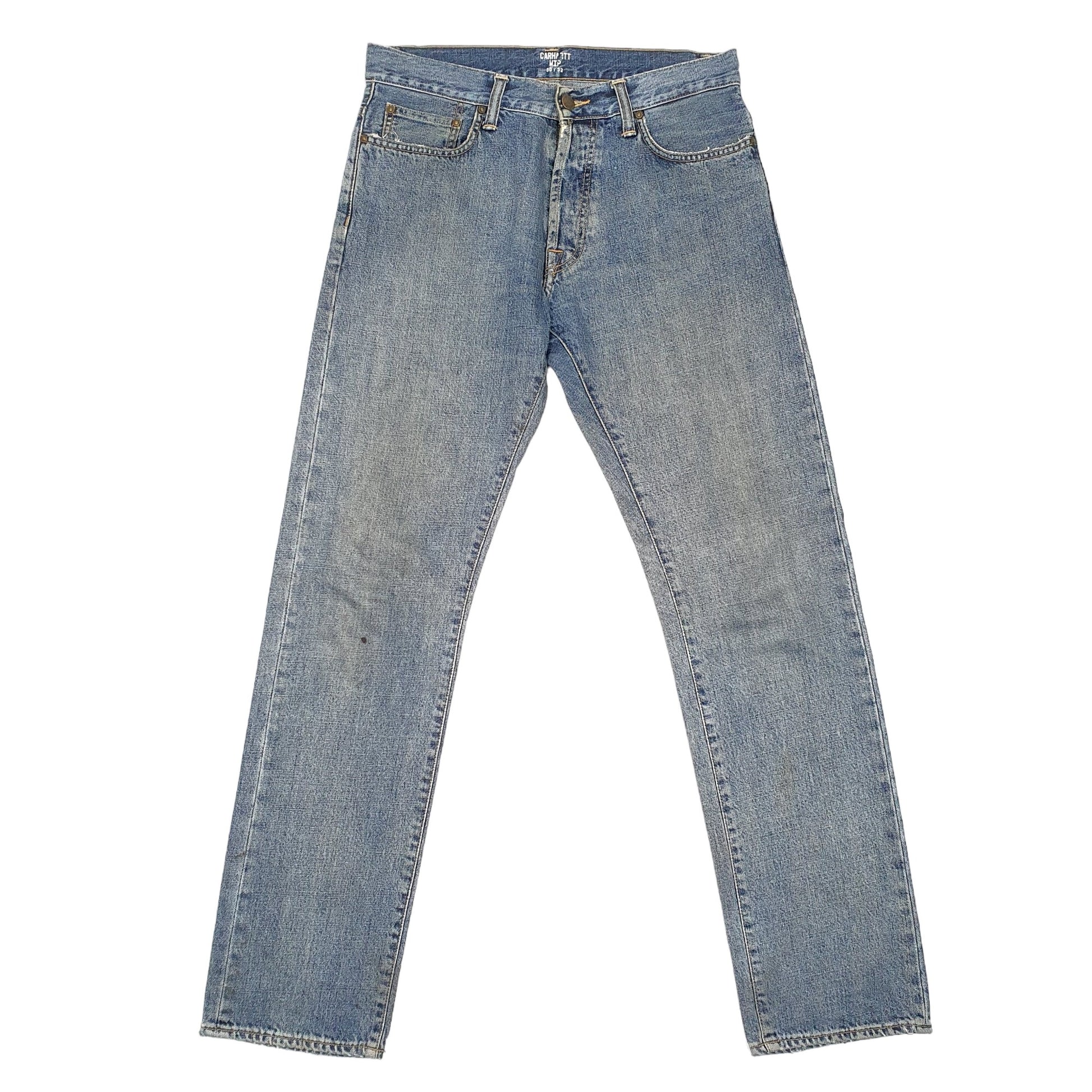 Mens Blue Carhartt WIP Oakland Pant Regular Casual JeansW30 L32