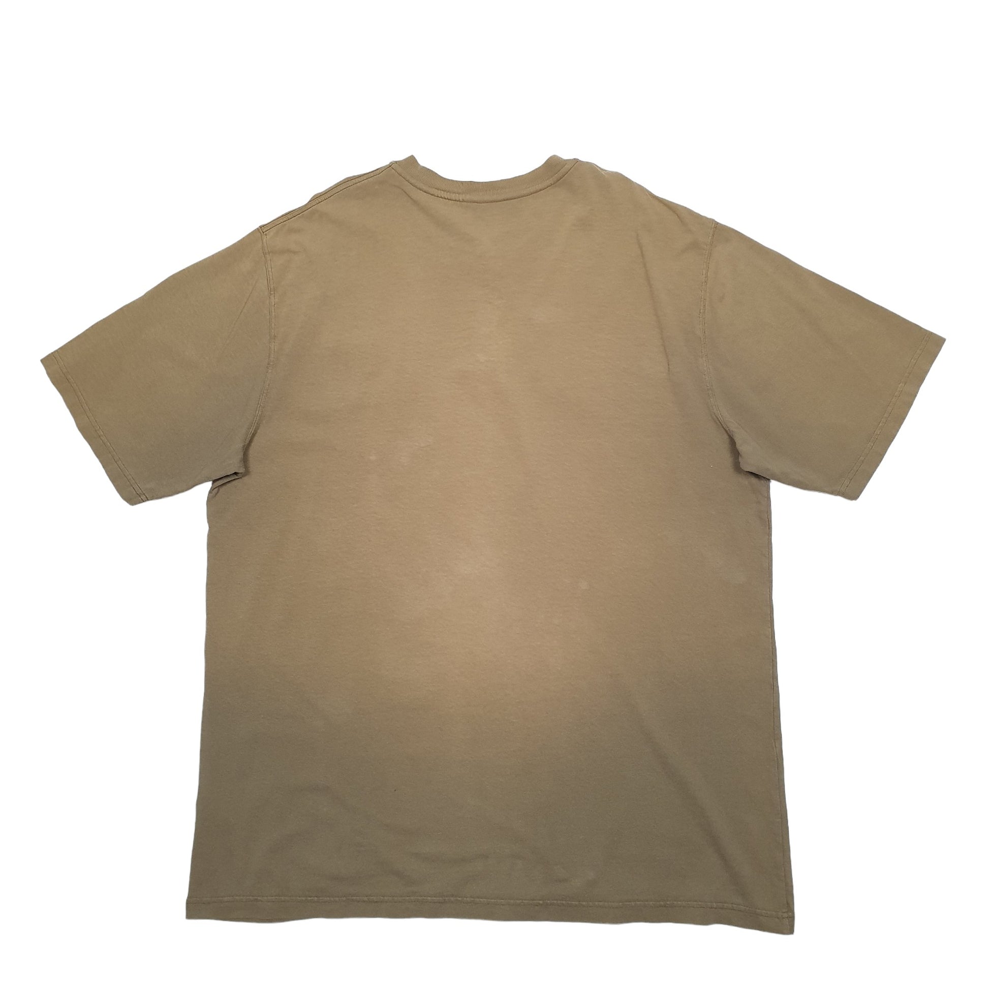 Mens Khaki Carhartt  Short Sleeve T Shirt