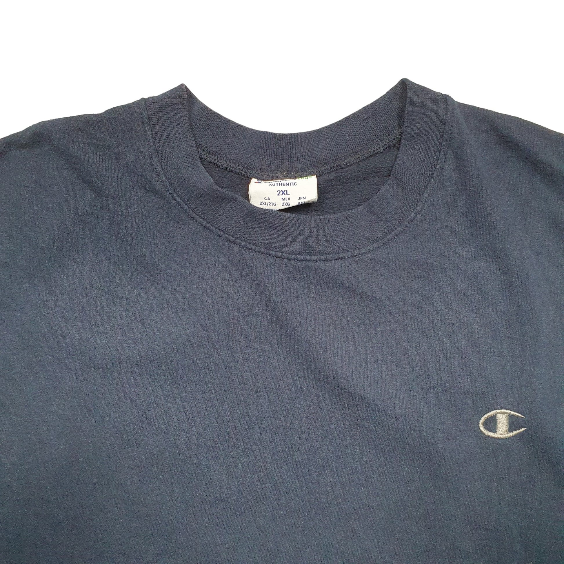 Mens Navy Champion  Crewneck Jumper