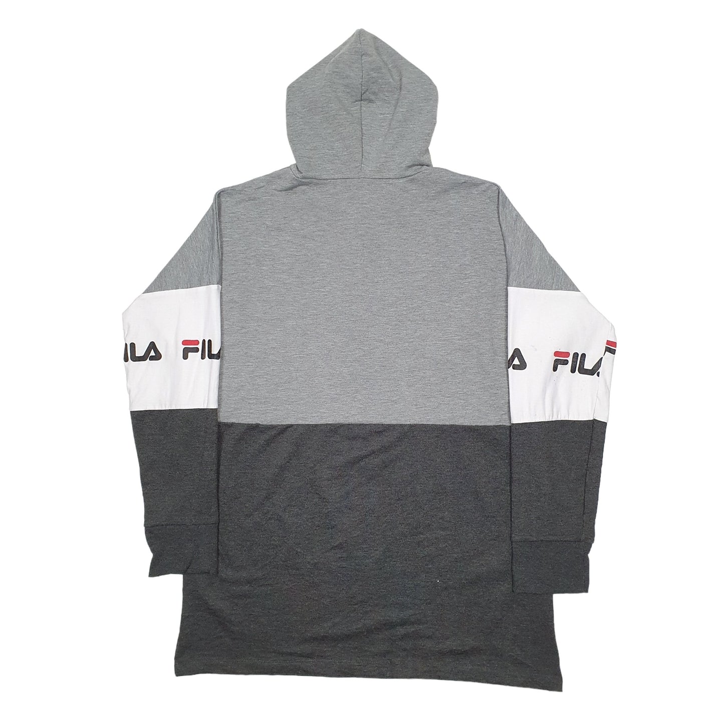 Womens Grey Fila  Quarter Zip Jumper