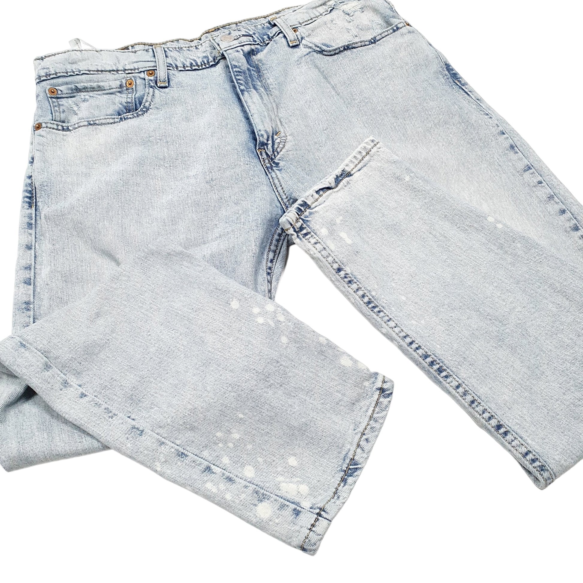 Mens Blue Levis Stretch 512 JeansW36 L28