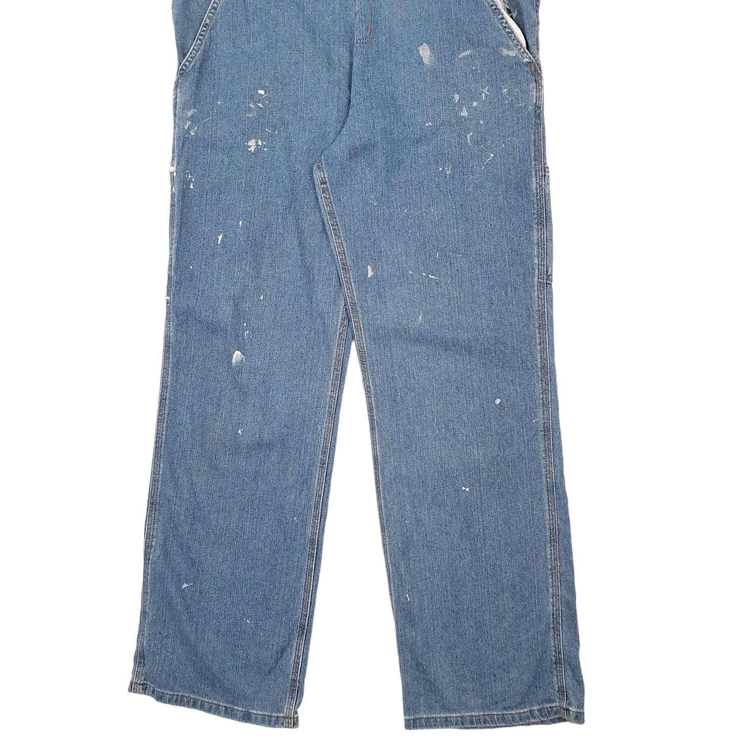 Womens Blue Carhartt WR008 Dungaree Trousers