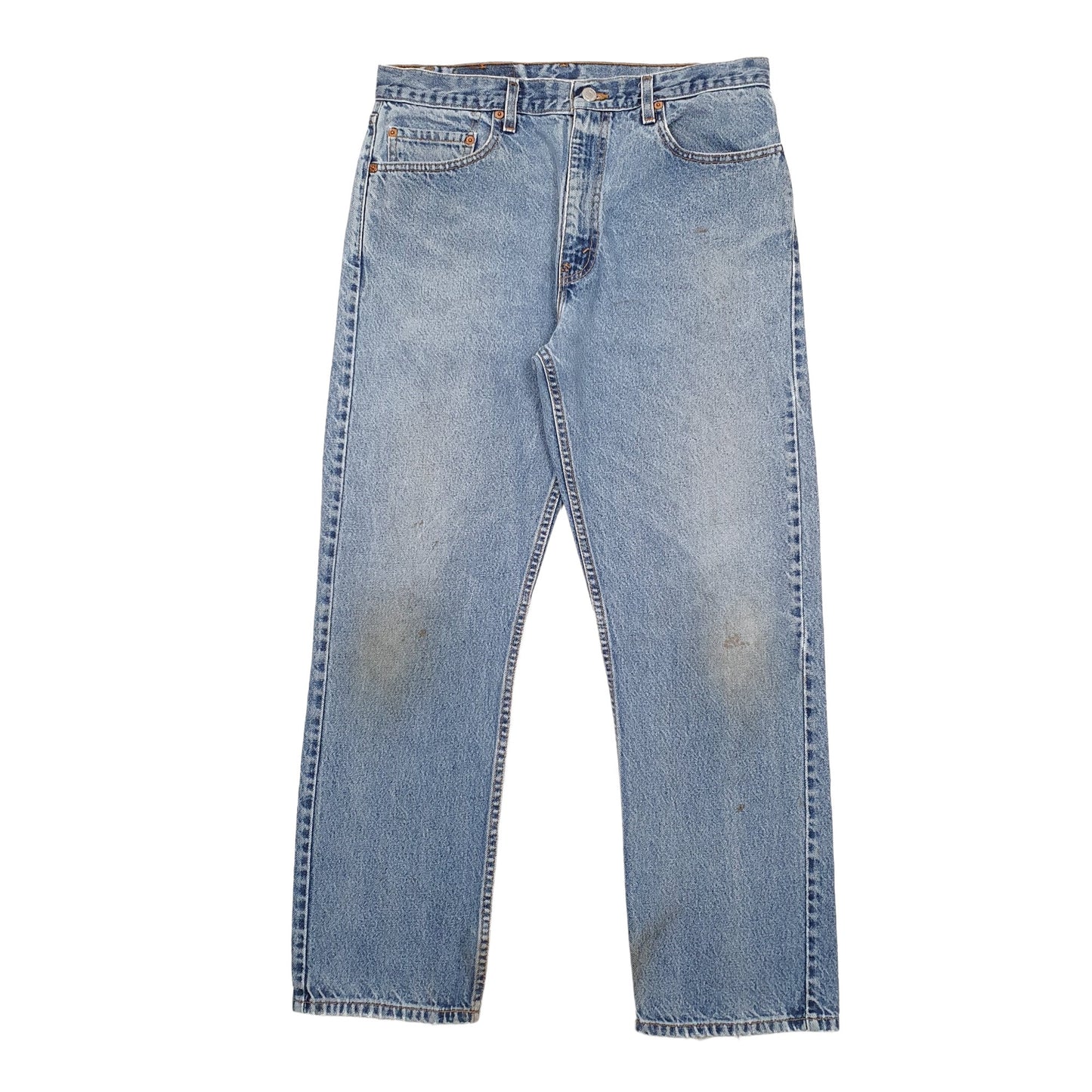 Mens Blue Levis Vintage 90's 505 JeansW34 L29