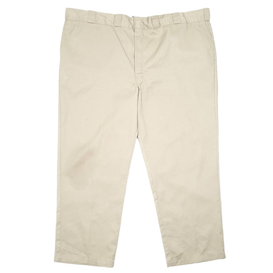 Mens Beige Dickies 874 Original Fit Chino Trousers