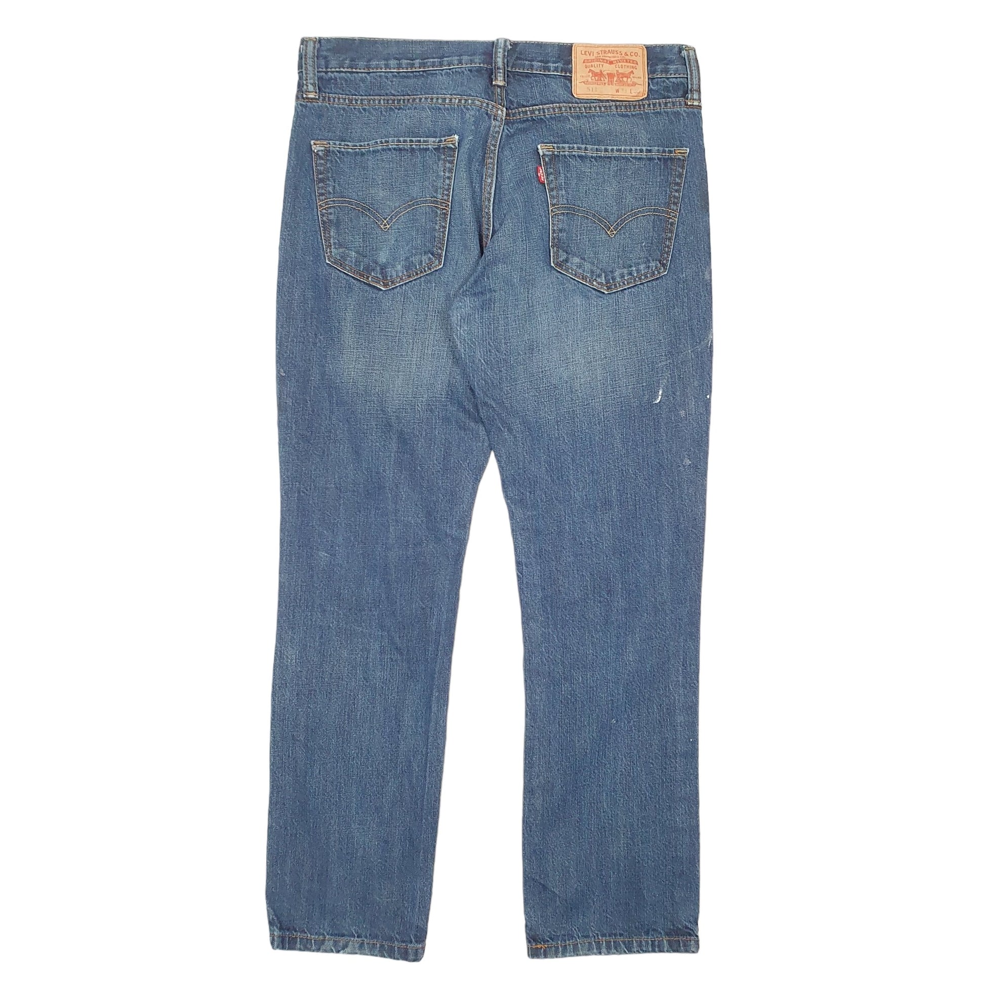 Mens Blue Levis  511 JeansW33 L30