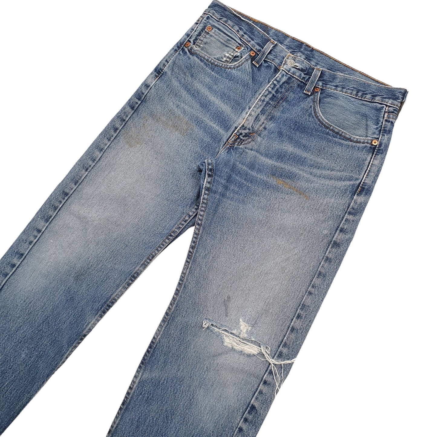 Mens Blue Levis  505 JeansW32 L30