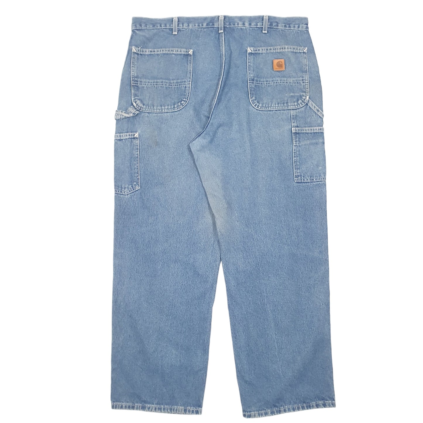 Mens Blue Carhartt Carpenter B13 JeansW40 L30